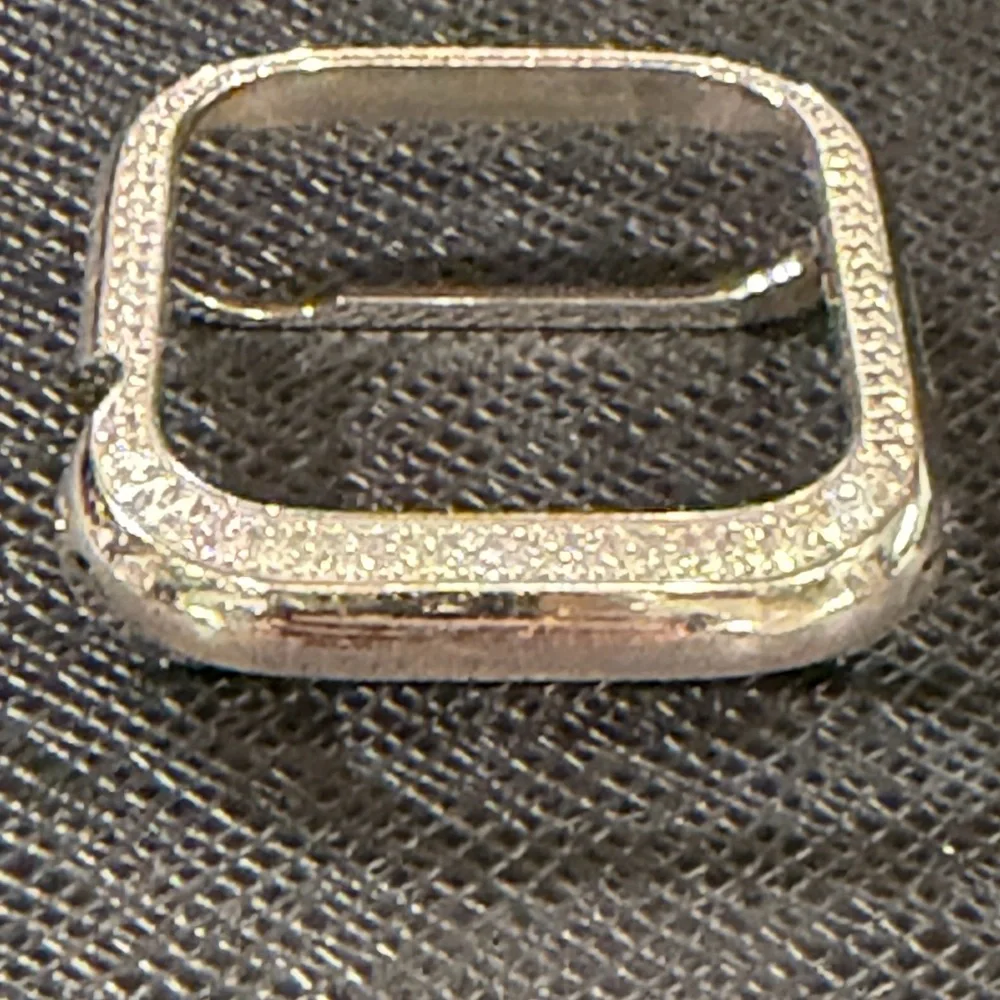 Michele Silver Diamond Watch Bezel - Picture 3 of 10